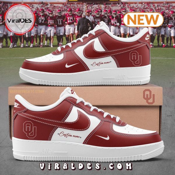 Custom Oklahoma Football Champions Air Force 1 Shoes