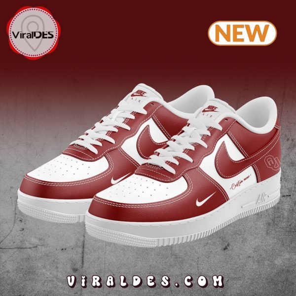 Custom Oklahoma Football Champions Air Force 1 Shoes