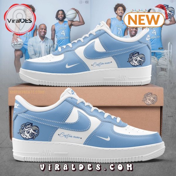 Custom UNC Basketball North Carolina Heels Air Force 1