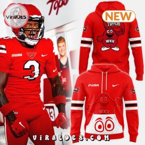 WKU Football 2024 Red Hoodie