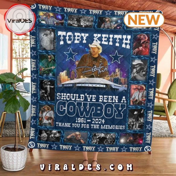 Dallas Cowboys x Toby Keith Quilt Blanket