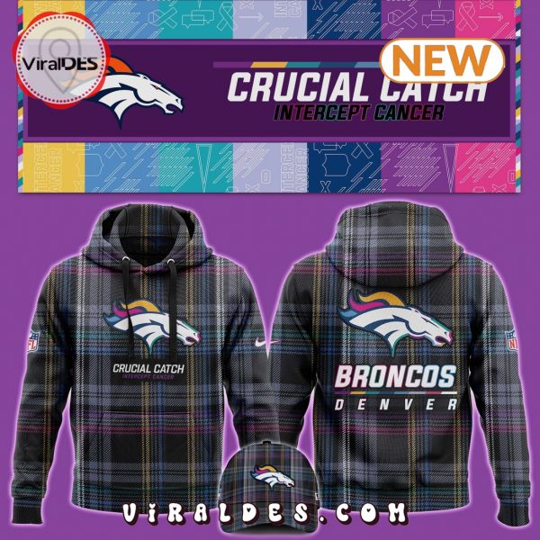 Denver Broncos Crucial Catch Hoodie, Jogger, Cap