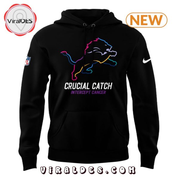 Detroit Lions 2024 NFL Crucial Catch Hoodie