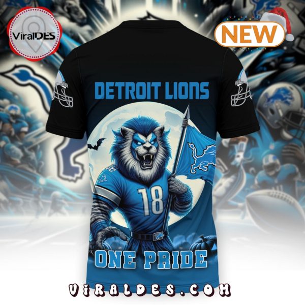 Detroit Lions Sleeveless Puffer Jacket