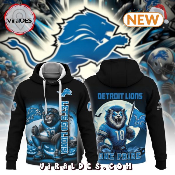 Detroit Lions Sleeveless Puffer Jacket