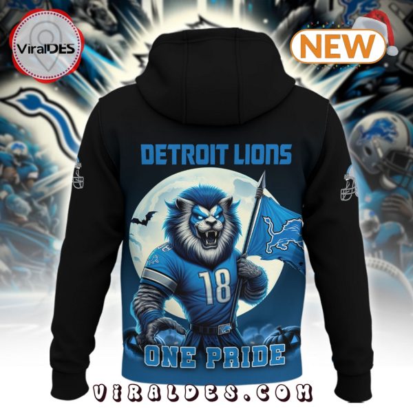 Detroit Lions Sleeveless Puffer Jacket