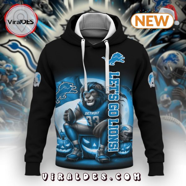 Detroit Lions Sleeveless Puffer Jacket