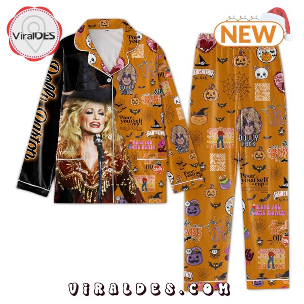 Dolly Parton 2024 Halloween Pajamas Set