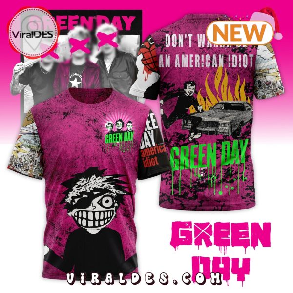 Don’t Wanna Be An American Idiot Green Day Shirt