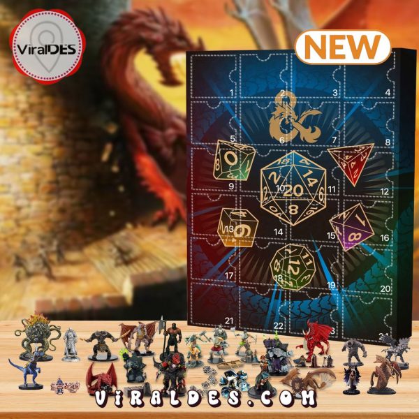 Dungeons & Dragons Random Advent Calendar, Christmas Gifts