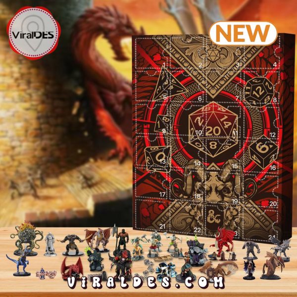 Dungeons & Dragons Random Advent Calendar, Christmas Gifts