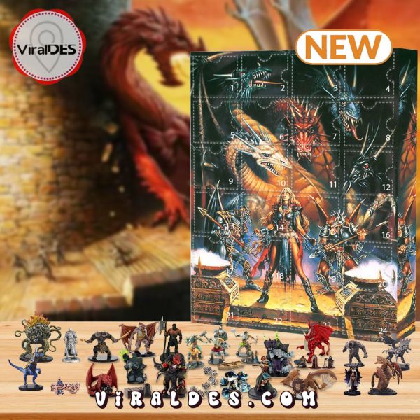 Dungeons & Dragons Random Advent Calendar, Christmas Gifts