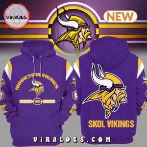 Minnesota Vikings Skol Vikings Purple Hoodie, Cap