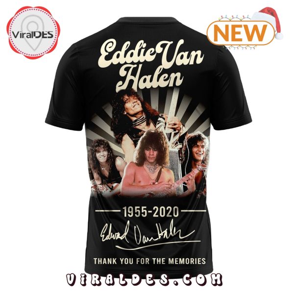 Eddie Van Halen Thank You For The Memories Shirt