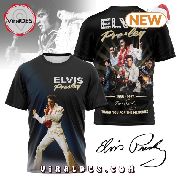 Elvis Presley Thank You For The Memories Shirt