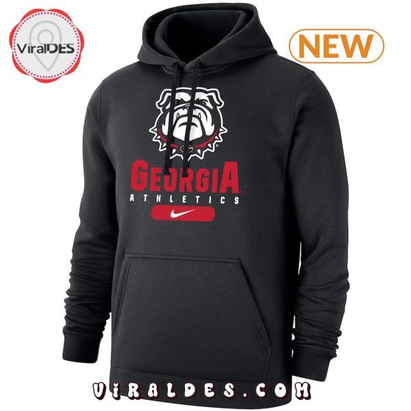 Georgia Bulldogs Big And Tall Club Stack Hoodie