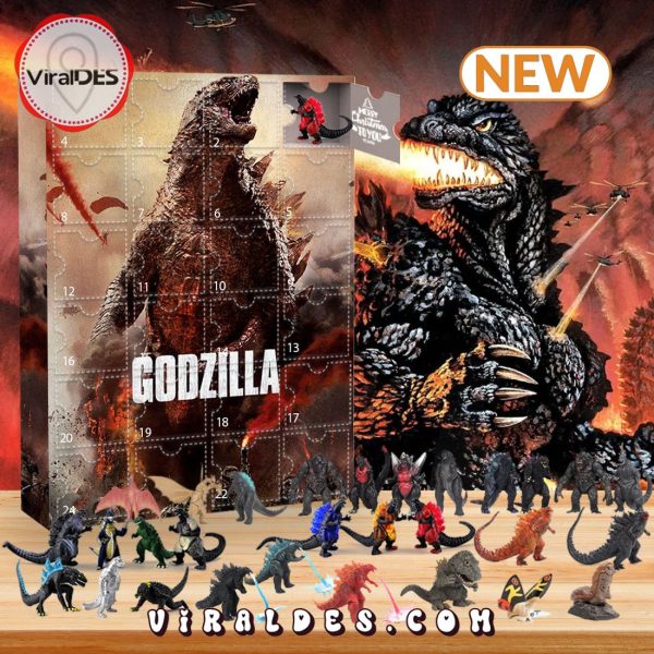 Godzilla Advent Calendar – The One With 24 Little Doors