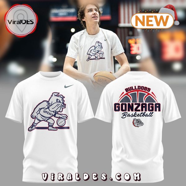 Gonzaga Men’s Basketball White T-Shirt, Jogger, Cap