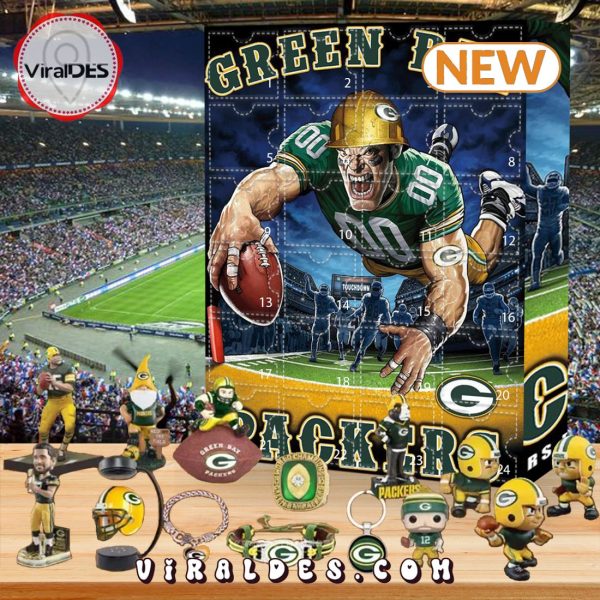 Green Bay Packers Advent Calendar, Christmas Gifts