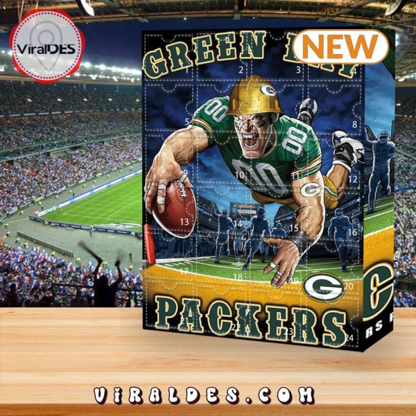 Green Bay Packers Advent Calendar, Christmas Gifts