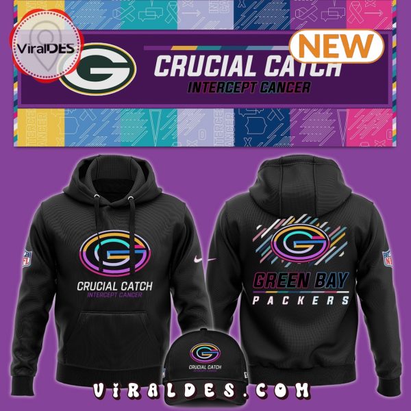 Green Bay Packers NFL Crucial Catch Hoodie, Jogger, Cap