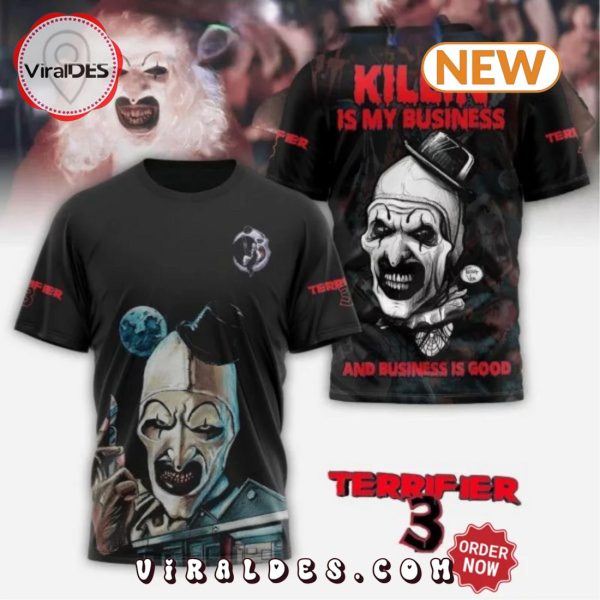 Halloween 2024 Terrifier 3 Black Shirt