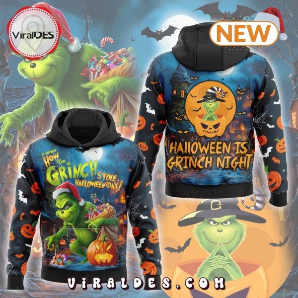 Halloween Is Grinch Night Hoodie