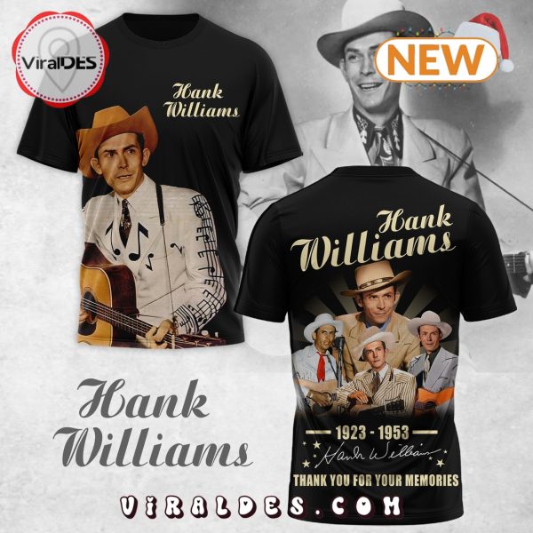 Hank Williams Thank You For The Memories Shirt