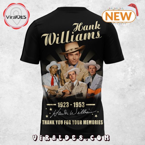 Hank Williams Thank You For The Memories Shirt