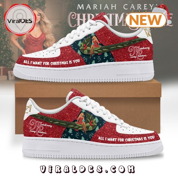 Have A Holly Dolly Christmas Air Force 1 Sneakers