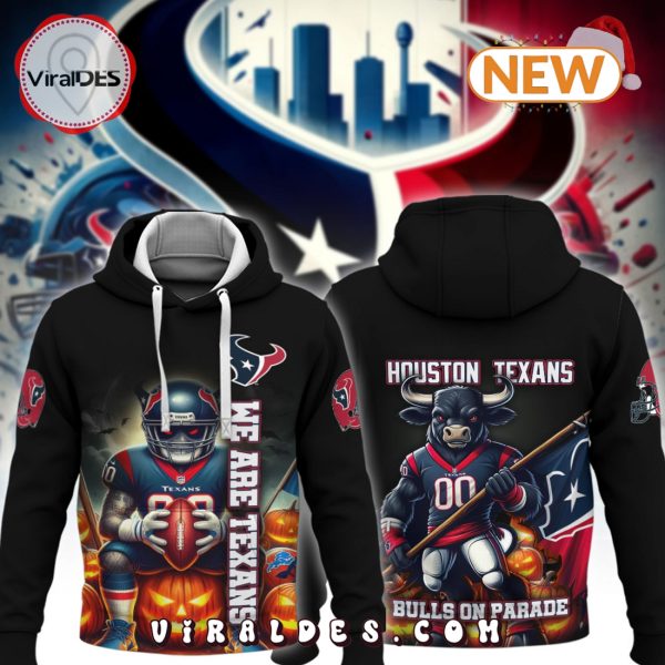 Houston Texans Bulls On Parade Pumpkin Shirt