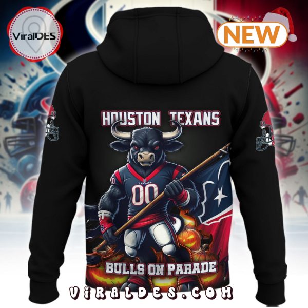 Houston Texans Bulls On Parade Pumpkin Shirt