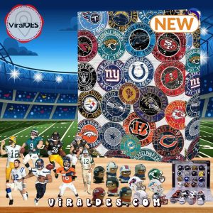 NFL Football Advent Calendar – The One With 24 Little Doors