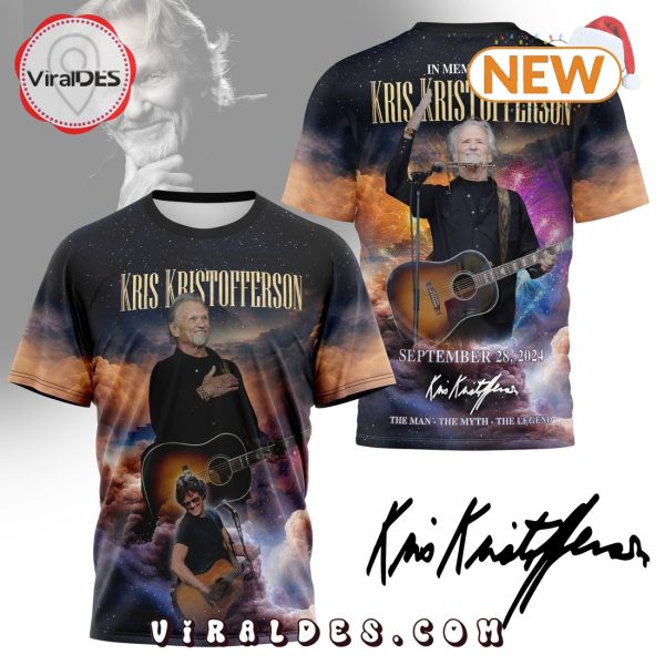 In Memory Of Kris Kristofferson Signatures Shirt