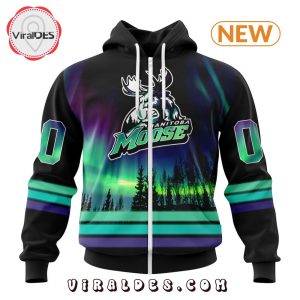 AHL Manitoba Moose Special Northern Lights Hoodie