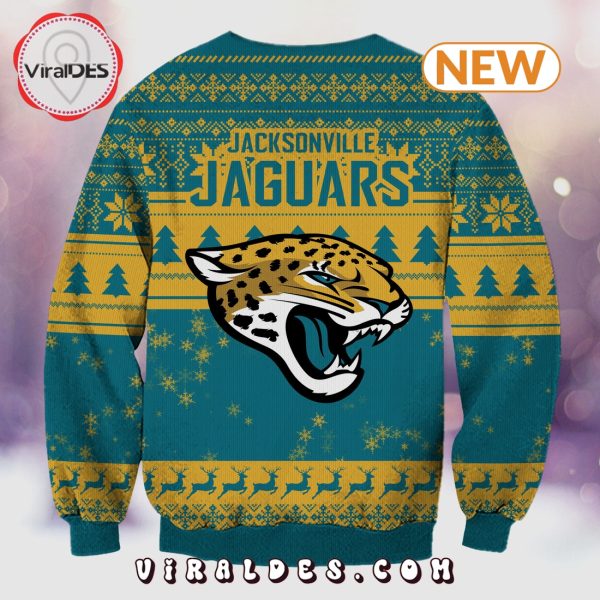 Jacksonville Jaguars Christmas Grinch Knitted Sweater