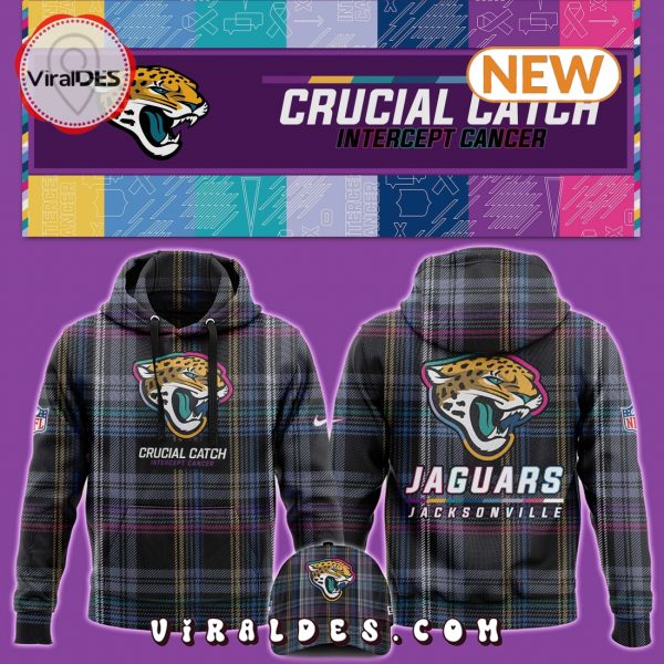 Jacksonville Jaguars Crucial Catch Hoodie, Jogger, Cap