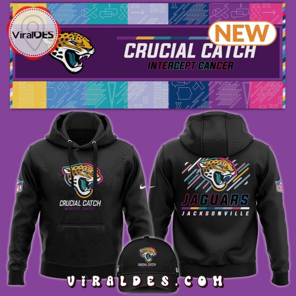 Jacksonville Jaguars NFL Crucial Catch Hoodie, Jogger, Cap