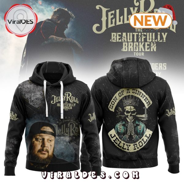 Jelly Roll The Beautifully Broken Tour Hoodie