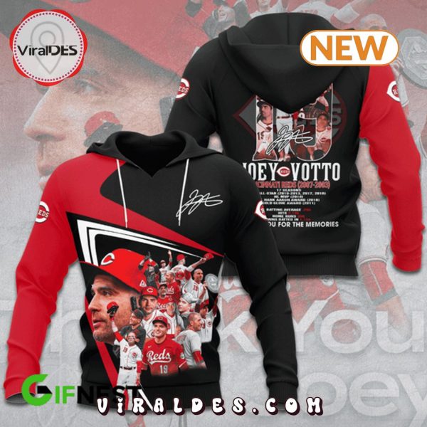 Joey Votto Cincinnati Reds Thank You For The Memories Hoodie