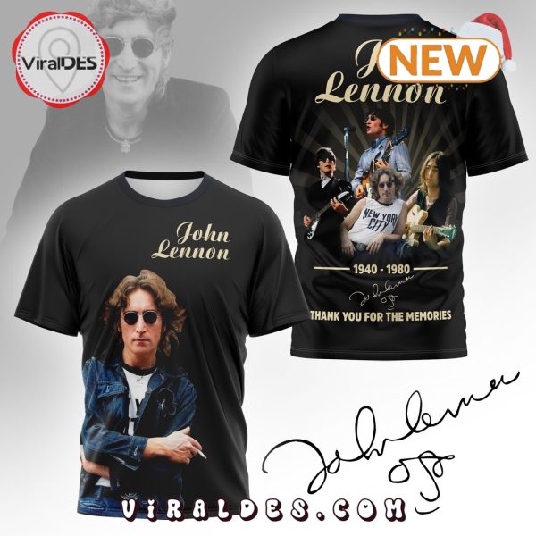 John Lennon Thank You For The Memories Shirt