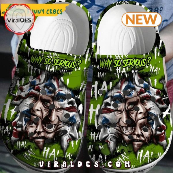 Joker Why So Serious 2024 Crocband Clog