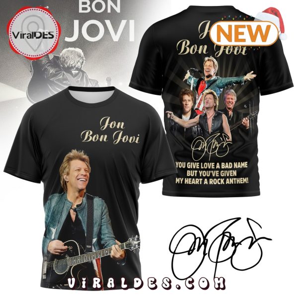 Jon Bon Jovi Signatures Shirt