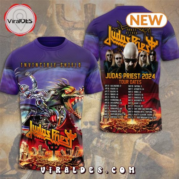 Judas Priest 2024 Tour Dates Hoodie