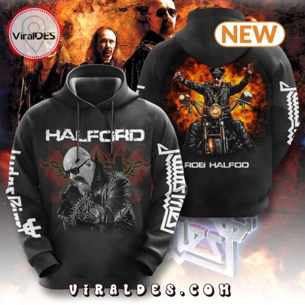 Judas Priest Black Rob Halford Hoodie