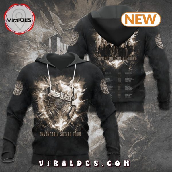 Judas Priest Invincible Shield Tour Luxury Hoodie