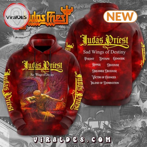 Judas Priest Sad Wings Of Destiny Hoodie