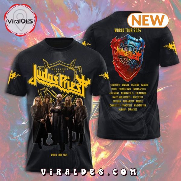 Judas Priest World Tour 2024 Hoodie