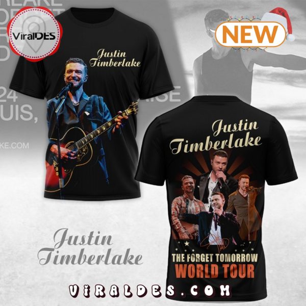 Justin Timberlake The Forget Tomorrow World Tour Shirt