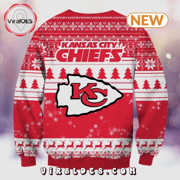 Kansas City Chiefs Christmas Grinch Knitted Sweater